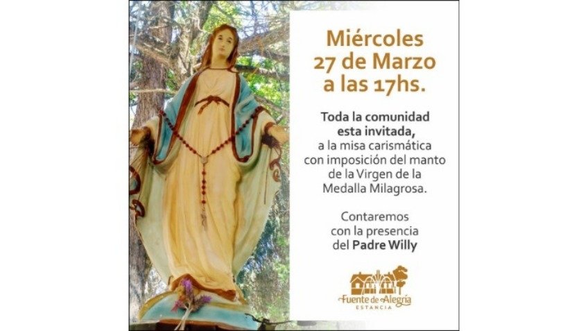 Misa de la Virgen de la Medalla Milagrosa